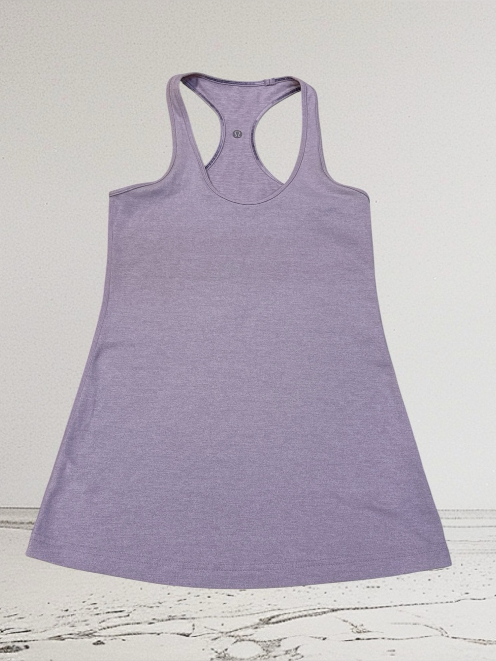 Lululemon Every Yogi Racerback Tank Heathered Ultra Lavender size XS (4)